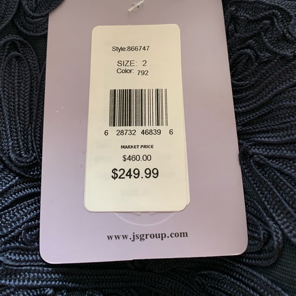 J.S. Collections Long Soutache Dress - Picture 2 of 6